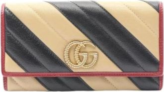 Gucci Pre-owned Wallets, female, Multicolor, Size: ONE SIZE Pre-owned Leather Wallet