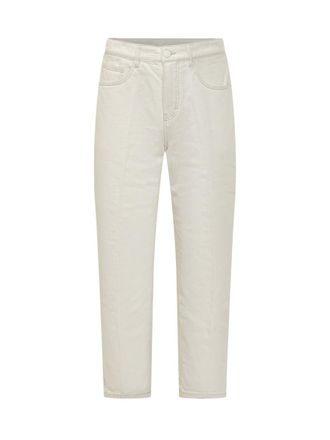 Ami White Regular Solid Jeans