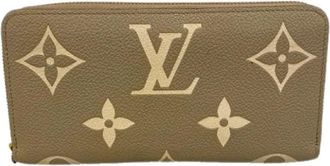 Louis Vuitton Portafoglio lungo Pre-owned (bi-fold) - - Pre-owned - Donna - Beige - ONE SIZE