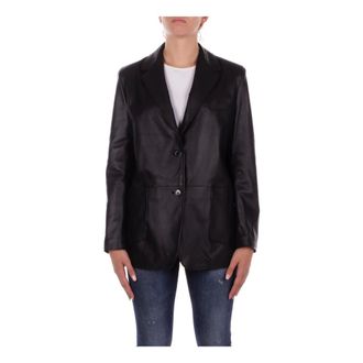 SOLOTRE Donna, Giacche, Nero, L, new