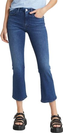 Frame Denim Le Crop Mini Boot Jean In Bornstein