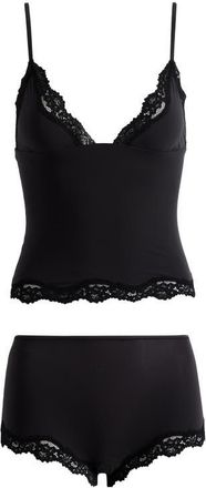 SKIMS Fits Everybody Pajamas in Onyx at Nordstrom, Size Xx-Small