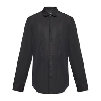 Dsquared2 Katoenen overhemd - Heren - Casual Overhemden - Zwart - L - Katoen - Overhemden
