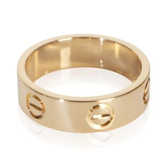 Cartier Pre-Owned Cartier Yellow Gold Love Ring