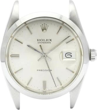 Rolex unisex, Pre-owned, Grijs, Maat: ONE Size