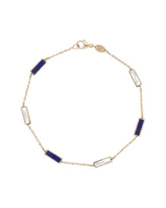 Italian Gold, Inc 14K Lapis Stackable Bracelet