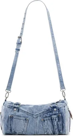 Desigual Denim Pockets East/West Bag in Light Blue at Nordstrom