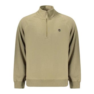 Timberland Hoodies & sweatvesten, Heren, Beige, S, Katoen, Sweatshirt met lange mouwen