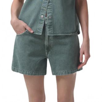 A Gold E Magda Short In Salamander