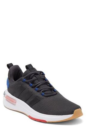 adidas Racer TR23 Running Sneaker in Carbon/Black/Team Royal Blue at Nordstrom Rack, Size 10