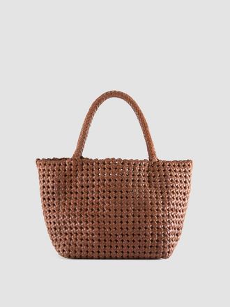 Officine Creative Vicky 001 Hand-Woven Mini Bag in Light Brown at Nordstrom