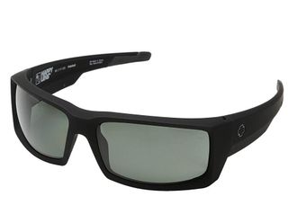 Spy General Sport Sunglasses Soft Matte Black/Happy Gray Green Polar, Polycarbonate