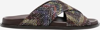 Missoni Sandali Missoni Incrociati Con Paillettes