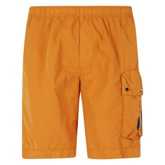 C.P. Company Beachwear, male, Yellow, Size: L Beachwear Boxer in Flatt Nylon
