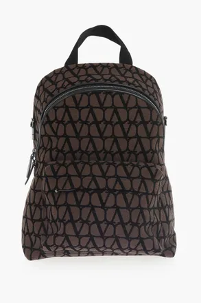 Valentino Monogram Motif Backpack Valentino