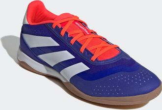 adidas Fussballschuh ADIDAS PERFORMANCE PREDATOR LEAGUE IN, Damen, Gr. 47, blau (lucid blau, cloud wei&szlig;, solar rot), Synthetik, Textil, Schuhe Fussballschuh,