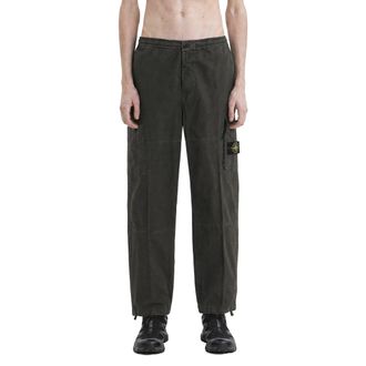 Stone Island 3100015 Cotton Ripstop Cargo Pants