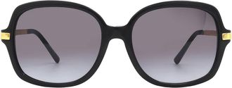Michael Kors Adrianna II Grey Gradient Butterfly Ladies Sunglasses MK2024 316011 57