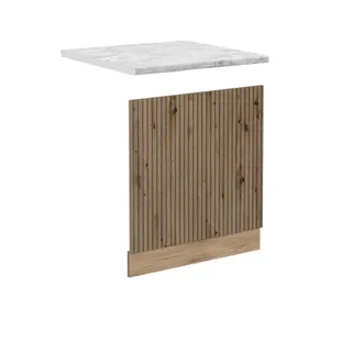 Vicco Panel Frontal R-line, Roble Artesanal, 60 Cm, Et M&aacute;rmol