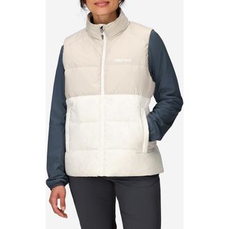 Marmot Guides 700 Fill Power Down Water Repellent Vest in Birch Bark/Pearl at Nordstrom, Size Medium