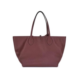 Gucci Omkeerbare Tote Tas met GG Stof - Dames - Tassen - Bruin - Maat: ONE Size Leer