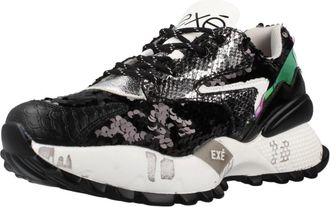 Ex&eacute; D190608 17I PU Deportivo - - Shoes - Donna - Nero - 38 EU
