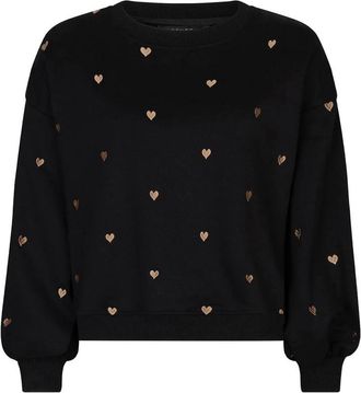 Ydence Ydence, Dames, Sweatshirts & Hoodies, Zwart, Maat: XL