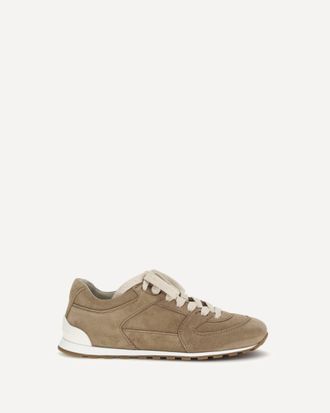 Brunello Cucinelli Sneakers in pelle scamosciata Woman 37