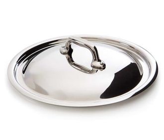 Bloomingdale's MCook 9.5 Inch Steel Lid in Silver at Nordstrom