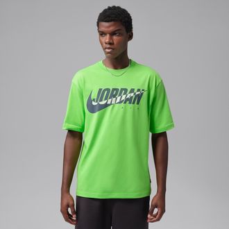 Nike Jordan Mens Jordan Brooklyn Essentials T-Shirt in Green | IU1840-315