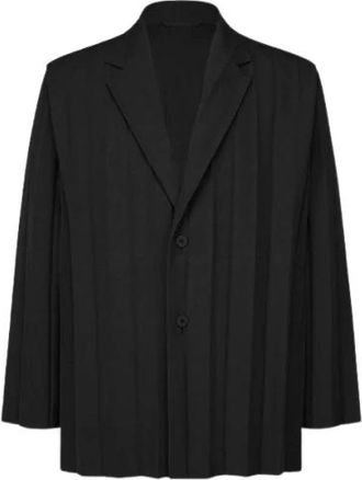 Issey Miyake Jassen, Heren, Zwart, M, Blazers