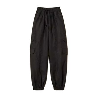 Twinset Tapered Trousers, female, Black, Size: M Jogger Trousers