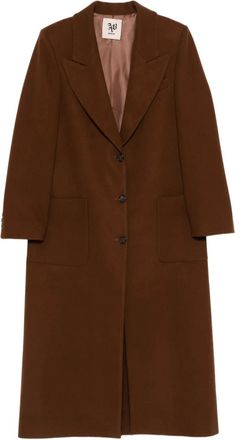 Aniye By Cappotto Janis monopetto - Marrone