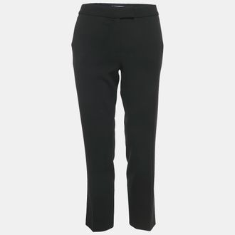 Moschino Moschino Cheap and Chic Black Crepe Formal Trousers M