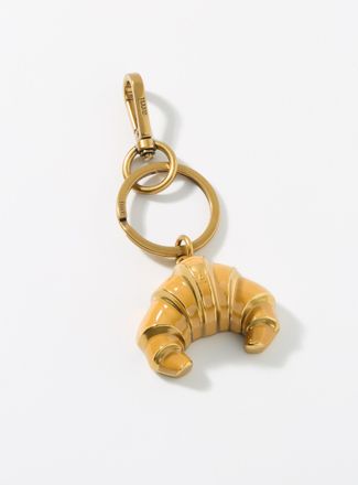 Ami Mens Croissant charm key holder