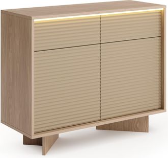 Selsey Selsey Semi - Aparador - 103 Cm - Efecto Roble