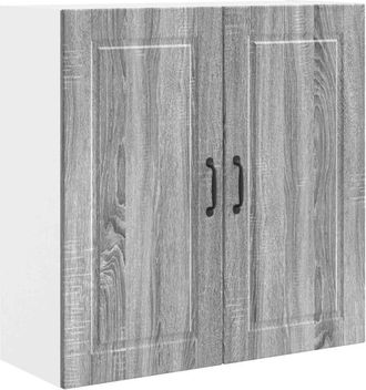 vidaXL Mueble De Cocina Con Estante Gris Sonoma 80 X 31 X 80 Cm Vidaxl