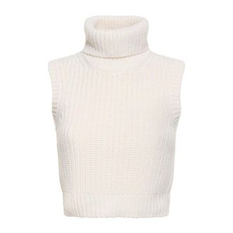 Michael Kors Dames, Truien, Wit, Maat: XL Kasjmier