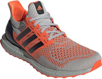 adidas Ultraboost 1.0 Running Sneaker in Black/Impact Orange/Grey at Nordstrom, Size 7