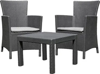 Allibert Conjunto De Muebles De Balc&oacute;n Keter Rosario 216777