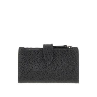 Maison Margiela Grain leather bi-fold cardholder Woman One Size