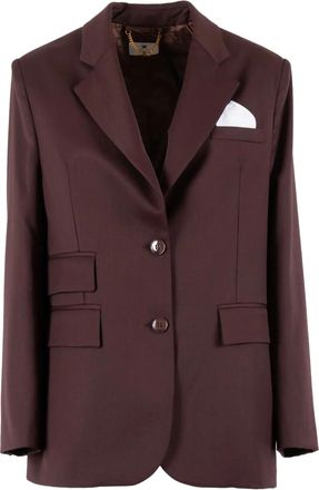 Elisabetta Franchi Blazer monopetto - Marrone