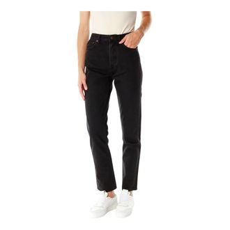 Nudie Jeans Straight Jeans - female - Nudie Jeans - Slim Fit Jeans - Black - W25 L30 - Jeans