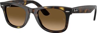 Ray-Ban RB4340 Wayfarer Polarized 710/M2 Mens Sunglasses Tortoiseshell Size 50