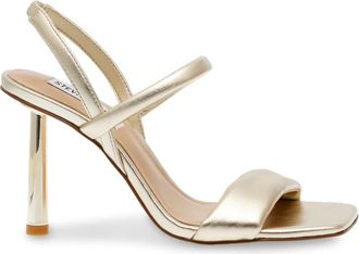 Steve Madden Exquisite High Heel Sandalen - Dames - Sandalen met hakken - Geel - 38 1/2 EU - Schoenen