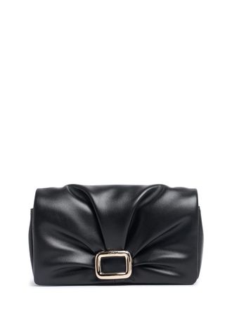 折りたたみ財布 ROGER VIVIER Belle vivier roger vivier leather wallet Belle Vivier Wallet in leather Silver Woman