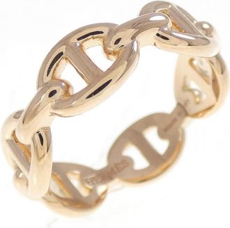 Herm&egrave;s Pink Gold (18K) Band Ring (Pre-Owned)