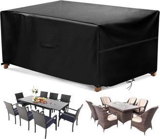 OEM Funda Para Muebles De Jard&iacute;n De Tela Oxford 210d, Impermeable, Para Exteriores, Protectora Para Mesas, 180 X 120 X 74 Cm