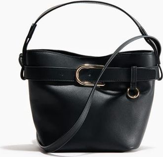 H&M Crossbody Bucket Bag in Black at Nordstrom