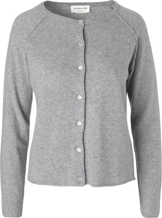 Rosemunde Lichtgrijze Cardigan - 1421 - Dames - Vesten - Grijs - L - Truien & Vesten